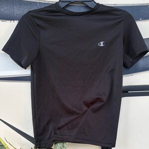 Champion kid's Classic Black Tee